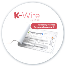K-Wire System Extremity Fracture Treatment Procedure Kit